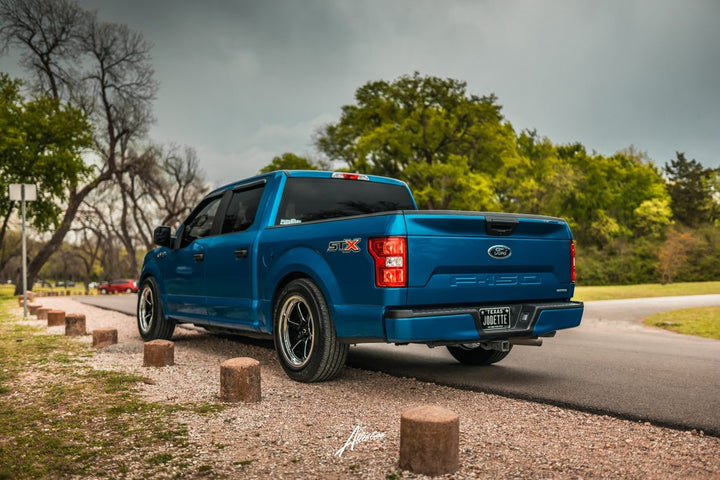 Ford F-150 with XT-006R Black with Machined Lip Wheels 20x9.5 +10 6x135