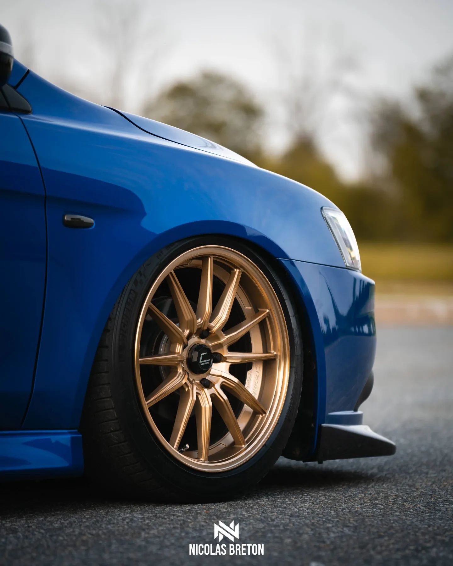 Cosmis Wheels R1 Hyper Bronze Wheel 18x8.5 +35 5x114.3