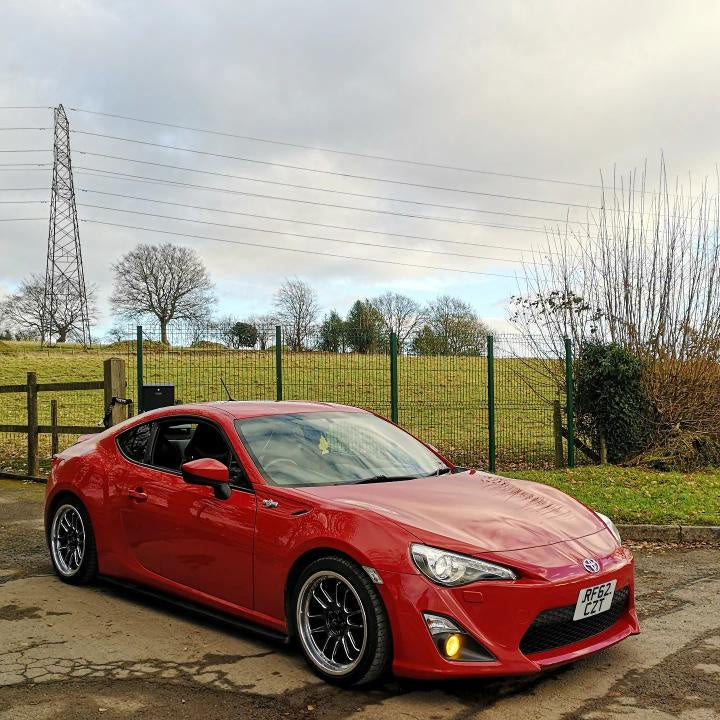 Toyota GT86 with Cosmis Racing Wheels XT-206R Gunmetal 17x8 +30 5x100