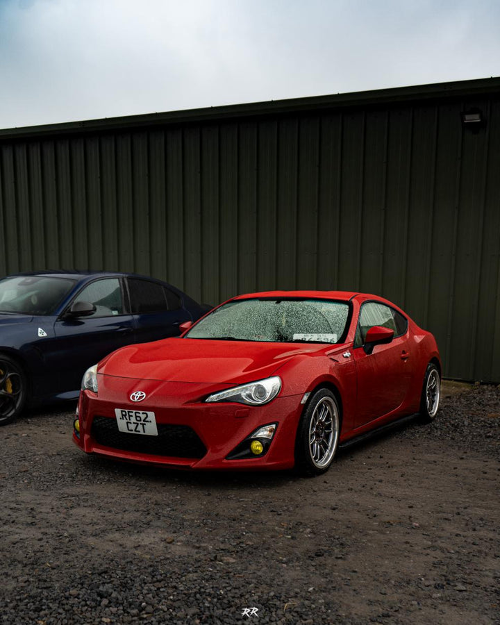 Toyota GT86 with Cosmis Racing Wheels XT-206R Gunmetal 17x8 +30 5x100