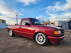 Ford Ranger with Cosmis Wheels XT-206R White 17x8 +30 5x114.3 **The truck has 2-inch spacers**