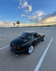 Lowered NA Mazda Miata with Cosmis Racing Wheels MRII White 15x8 +30mm 4x100