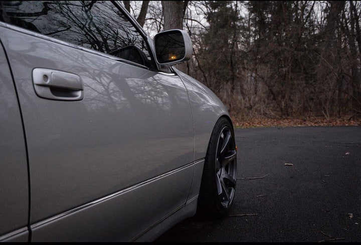 1998 Lexus GS300 with Cosmis MR7 Gunmetal Wheels 18x9 +25 5x114.3