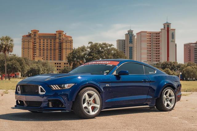 Owner @rowdy_s550 | Ford Mustang with N5R White Wheels 18x9 +15mm 5x114.3