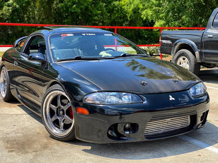 Mitsubishi Eclipse with Cosmis XT-006R Gunmetal 18x9 +30 5x114.3 Wheels