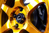 Gold 6 spoke wheels