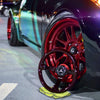 Nissan 350z with XT-206R Hyper Candy Red Wheels 18x9.5 +10 5x114.3