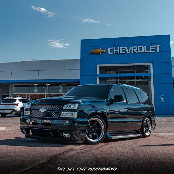 Tahoe 20x9.5 Black Polished Wheels