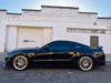 S197 Ford Mustang Aftermarket Cosmis Wheels Hyper Silver with Machined Face 20x9 +35mm