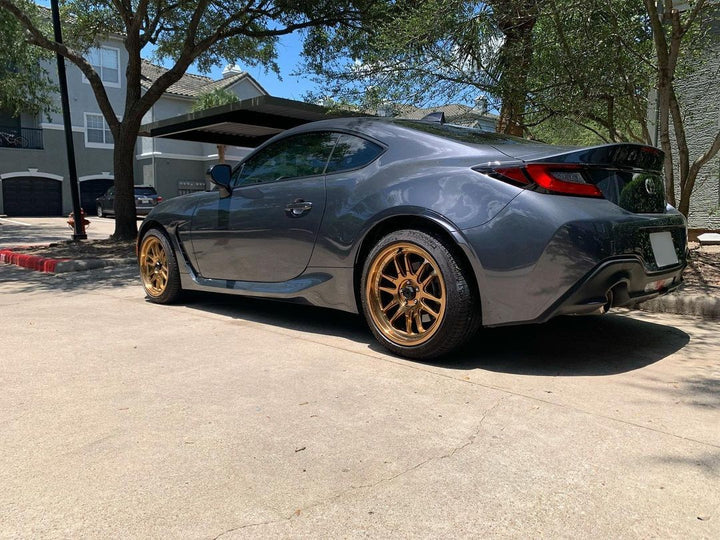 2022 GR86 with Aftermarket Cosmis Wheels XT-206R Bronze 17x8 +30mm 5x100